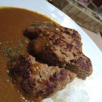 肉の割烹　田村 - ハンバーグの断面