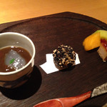 最後の甘味も気が利いたものばかりでした！