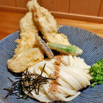 冨士屋 - とり天ぶっかけうどん