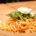 ポポラマーマ - 料理写真:冷製 ストラッチャテッラとオスミックトマトのポモドーロ