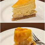 Haruka Murooka - 桃ベイクドチーズケーキ
      撮影はあたくしです(⌒-⌒; )