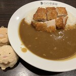 CoCo壱番屋 - 料理写真:パリパリチキンカレー。