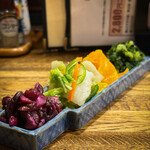 やきとりの一平 - つけもの盛り合わせ