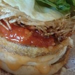 Heartful Burger - ハートフルバーガー れんこんエッグバーガー fromグリーンロール