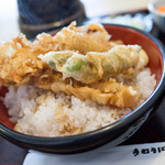 順絲菴 - 天丼セットの天丼