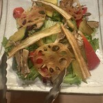 弥之助 - 焼き野菜のサラダ