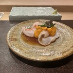 鮨菜 和喜智 - 利尻のバフンウニとキンキ