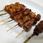 京鳥 - 料理写真:焼鳥たち。