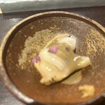 鮨菜 和喜智 - つぶ貝と紫蘇の花