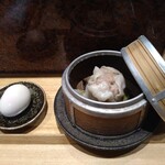 中華蕎麦 とみ田 - チャーシュー＋半熟味玉＋心の味焼売1,500円