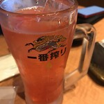 海鮮個室酒場 伊まり - 苺フィズ