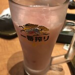 海鮮個室酒場 伊まり - 苺ミルク＠アルコール