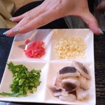 鉄板焼ちゃん - たこ焼の具材