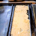 鉄板焼ちゃん - たこ焼調理中