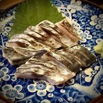 スタンド煮ガ味 - サワラのきずし 490円