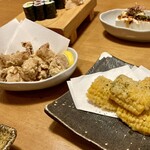 や台ずし - 揚げ物たち