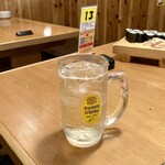 や台ずし - 角ハイが異常に高い(´；ω；｀)  
