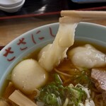 ささにしき食堂 - 伸びー