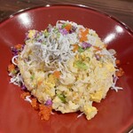 口福菜 亀吉 - じゃこと青唐辛子の炒飯（1200円）