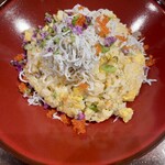 口福菜 亀吉 - じゃこと青唐辛子の炒飯（1200円）