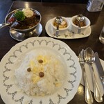 トマト - ビーフタンカレー（全体）