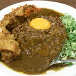 元祖台湾カレー - 台湾カレー(790円)＋唐揚げ２個(150円)