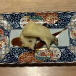 水色 - 穴子と蓮根の天ぷら