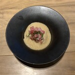 水色 - マグロとろろ丼