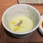 とんかつ乃ぐち - 野菜のすりながし