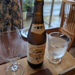 トラットリア カンパーナ ジロウマル - 麦ジュース？