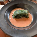 トラットリア カンパーナ ジロウマル - ツルムラサキと鯛の