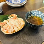 コンペイトウ - セコガニ甲羅詰め　コレおかわりしたくなる