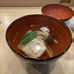 すし処 とし - 甘鯛・蕪・松茸のお吸い物