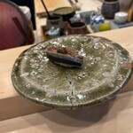 すし処 とし - 秋刀魚・内臓裏ごし添え