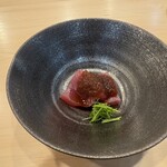 すし処 とし - 鰹のジュレ掛け