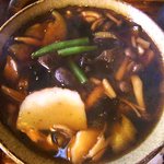 更科 - 更科 ＠佐野 きのこ汁