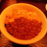 さえ喜 - 北海道産エゾムラサキウニとすじこ