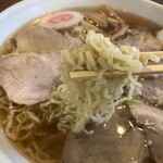 麺屋 福よし - 細ちぢれ麺