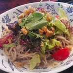 つくし珈琲 - そばサラダ