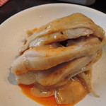 めだかタンタン - ツヤツヤプリプリのバンバンジー（蒸し鶏）