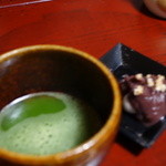 蕎麦彩膳 隆仙坊 - 抹茶とそば団子