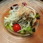 たっぷりしらすサラダ