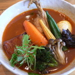 スープカレー トムトムキキル - チキン野菜(辛さ12番)