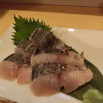 ちろり - 「さごち」の刺身（炙り）