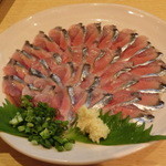 ちろり - 2014' 10/17 さんまの薄造り