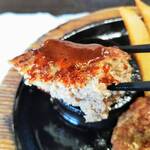 ステーキのあさくま 長後店 - BIGハンバ－グ（アップ）