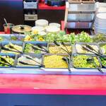 ステーキのあさくま - サラダ（アップ）①