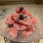 ぬま田 - スイカのシャーベット　チョコレート