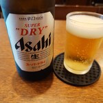 釜めし菜時記 さき亭 - 瓶ビールで乾杯！