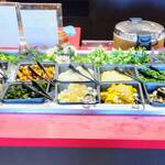 ステーキのあさくま - サラダ（アップ）②